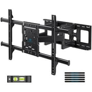 PERLESMITH Full Motion TV Wall Mount Bracket for 37" to 86" TVs, 132 lbs Capacity, Max VESA 600x400mm, UL Listed, PSLFK10