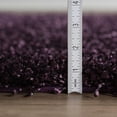 thumbnail image 2 of Addison Rugs Addison Sommer Solid Amethyst Balloon Shag 2' x 3'  Accent Rug, 2 of 4
