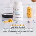 thumbnail image 5 of Methyl B Complete™ Methylated B Complex with Folate & Vitamin B12 for Energy & Vitality Support by Pure TheraPro Rx - 60 Vegan Capsules, 5 of 7