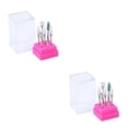 thumbnail image 4 of Vogacara 7 unids/set de brocas de cerámica para uñas, caja acrílica, cortador de fresado, máquina de manicura, limas eléctricas para uñas, (DH01) 2piezas Vogacara CBP096477, 4 of 5