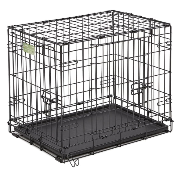 MidWest iCrate Double-Door Folding Dog Crate with Divider Panel