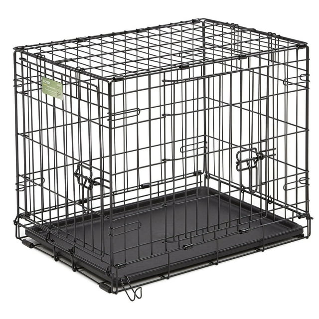 MidWest iCrate Double-Door Folding Dog Crate with Divider Panel