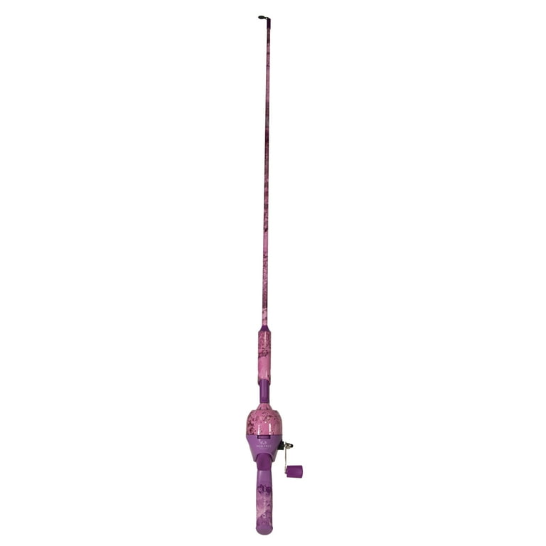 (ビワマス)アンバサダー7500C3(JPSP)レッドコアラインセット Realtree Passion Pink Micro Tangle-Free Spincast Fishing Rod and