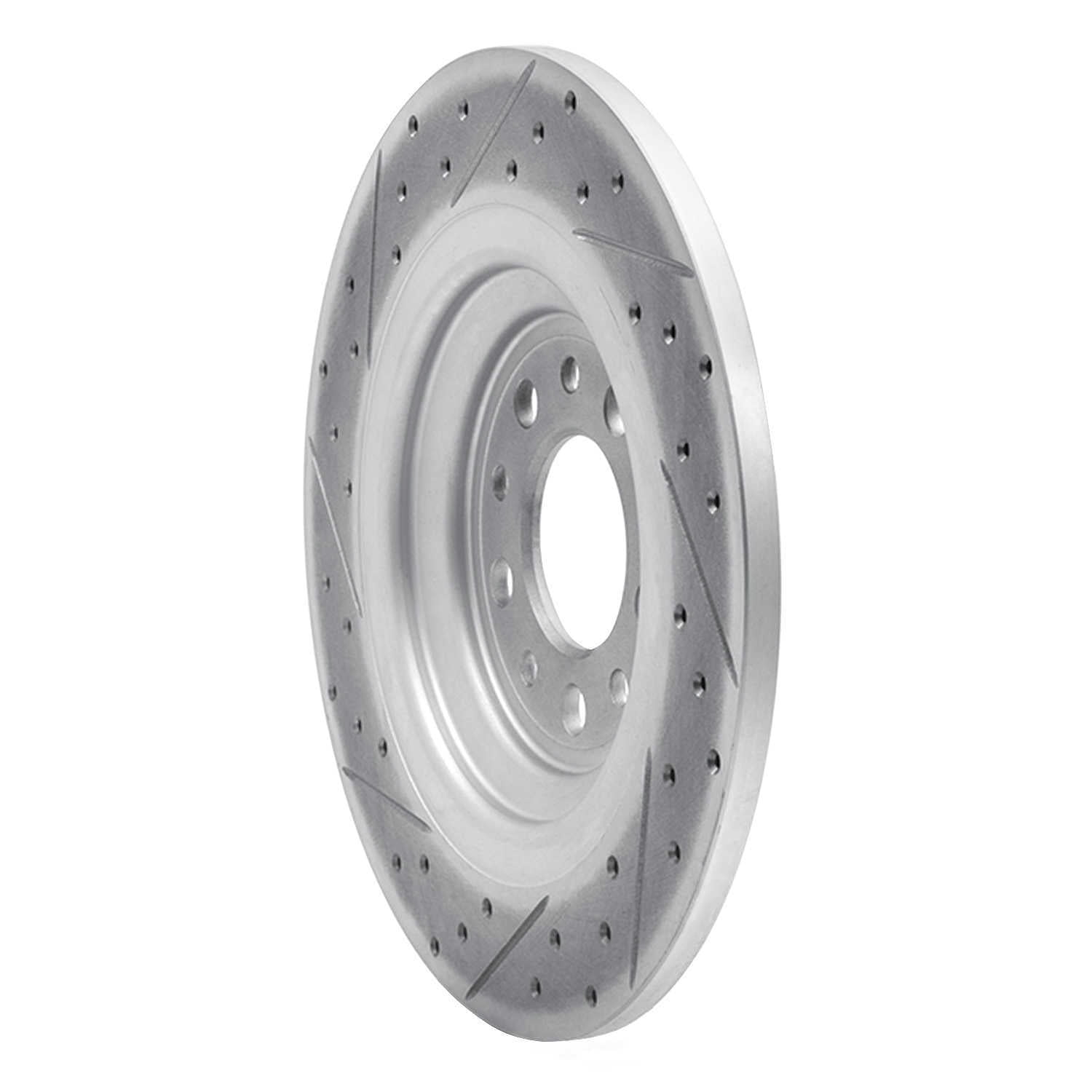 Dynamic Friction Company 830-42010R DFC Geoperformance Rotor - Drilled and Slotted