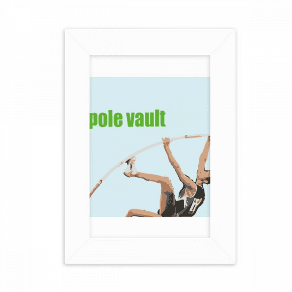 Pole Vault Field Events Art Deco Fashion Desktop Photo Frame Picture Display Decoration Art Painting