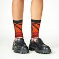 thumbnail image 4 of Kdxio Basketball Shot Print Children's Socks for Daily Wear and Sports Use Colorblock Mid-Calf Design Breathable Material, 4 of 5