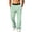 Mint Green, variant on Men's Lightweight Quick Dry Hiking Running Pants Outdoor Sports Breathable Zipper Pockets Athletic Workout Pants Army Green L