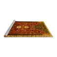 thumbnail image 2 of Ahgly Company Machine Washable Indoor Rectangle Persian Yellow Traditional Area Rugs, 4' x 6', 2 of 4