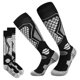 thumbnail image 1 of 2 pares de calcetines de esquí, calcetines largos de invierno, calcetines cálidos para snowboard, calcetines gruesos unisex, calcetines térmicos para deportes al aire libre, talla L, 1 of 7