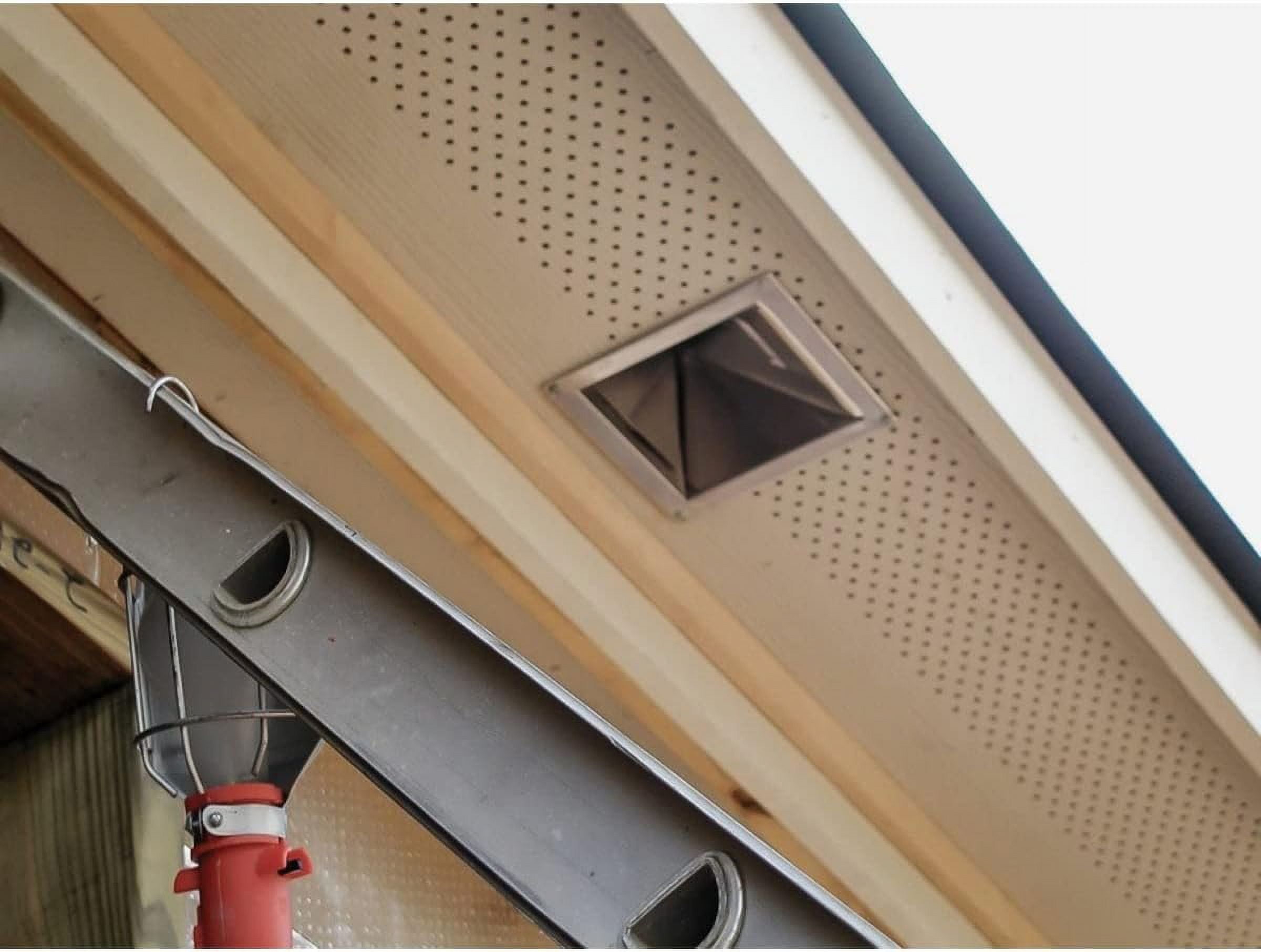 Builder's Best CECOMINOD035211 Aluminum Dryer Eave Vent, 4"
