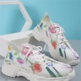 thumbnail image 5 of AUDeals Women Travel Walking Shoes - Lightweight Breathable Mesh Sneakers for Casual Trips and Everyday Motion (White, 8), 5 of 8