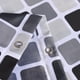 thumbnail image 2 of Cortina de baño de ducha de poliéster Cortina de baño impermeable + ganchos colgantes100*200cm（No incluye barras de cortina）, 2 of 5