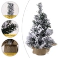 thumbnail image 4 of Paquete de 6 Miniárboles de Navidad Artificiales para Mesa, Miniárboles de Navidad para Hacer Tú Mismo, Decoraciones Navideñas para Interiores, 4 of 5