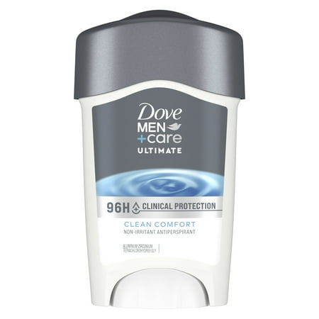 Dove Men Care Clinical Protection Antiperspirant Stick Clean Comfort End Sweat Hacks 96-Hour Protection, 2.6 oz