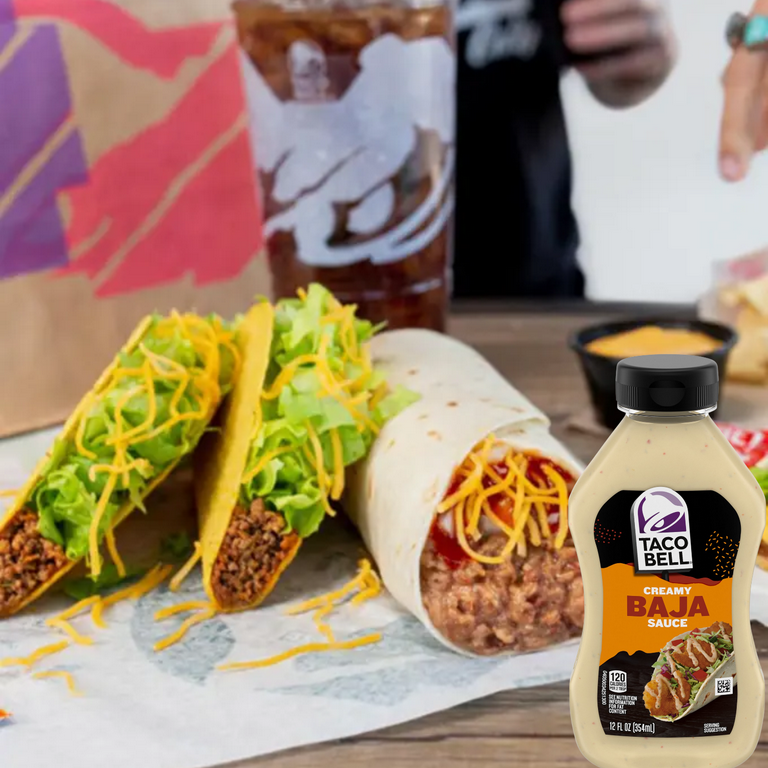 Taco Bell Creamy Spicy Ranchero Sauce, 12 Fl Oz Bottle, 53 OFF