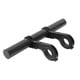 thumbnail image 1 of Soporte de extensión multifunción para bicicleta, soporte de luz para mesa de código, soporte para linterna, abrazadera doble de grano de carbono, color negro, 1 of 5