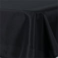 thumbnail image 6 of BalsaCircle 90" x 132" Premium Polyester Rectangular Tablecloth Table Linens Black, 6 of 8