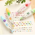 thumbnail image 6 of 6/12-Pack Decorative Pens, Animal-Shaped Press-Type Decorative Pens, Lace-Decorated Correction Tape Pens, Suitable for Scrapbooking and Card Making., 6 of 7