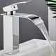 thumbnail image 4 of Bathroom Basin Waterfall Faucet Stainless Steel Hot and Cold Dual Control Tap for Home, 4 of 5