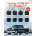 thumbnail image 2 of VEVOR Kit de Bagues de Montage pour Chevy Silverado & Sierra 1500/2500 24 Pcs, 2 of 9