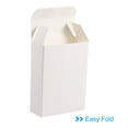 thumbnail image 4 of Uxcell 4"x3"x1" Paper Soap Box Homemade Soap Boxes Rectangle Presents Packaging Boxes, White 30 Pack, 4 of 6