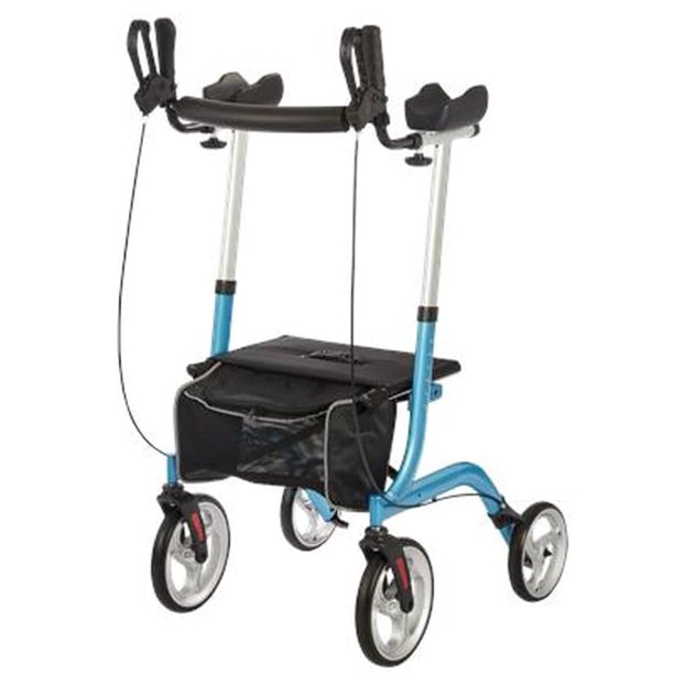 Venture XP Upright Walker, Stand Up Folding Rollator Walker with 10