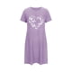 thumbnail image 4 of Camisón corto de mujer, vestido de largo medio con estampado de moda, camisón corto extragrande de mujer, camisón de manga corta con estampado de pecho a la moda, camisón de mujer, 4 of 6