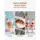 thumbnail image 4 of Máquina para hacer helados automática VEVOR de acero inoxidable, capacidad de 2.11 cuartos, color plateado, 4 of 9