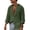 Green, variant on WIZUTIZ Men's Linen Shirt Button Down Long Sleeve Turndown Collar Solid Color Breathable Lightweight Casual Cardigan