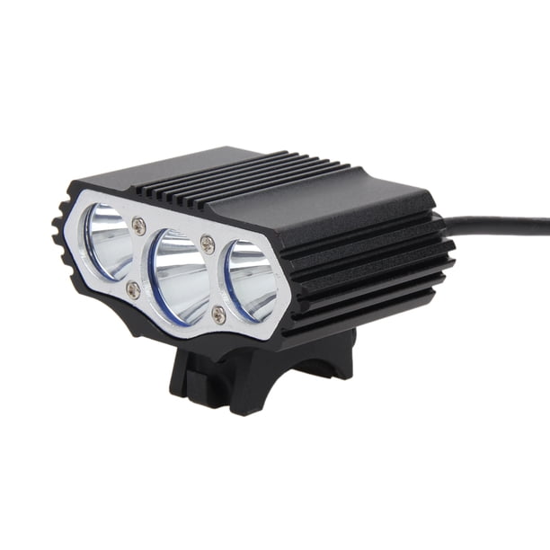 12000Lm 3 x XML LED 4 modos Lámpara de bicicleta Faro de luz de bicicleta Ciclismo a Ehuebsd Accesorios para bicicletas