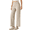 Light Khaki, variant on G4Free Ribbed Ankle Pants for Women 7/8 Length Wide Leg Yoga Pants with Pockets Casual Travel