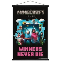 A Minecraft Movie - Group Wall Poster with Magnetic Frame, 22.375" x 34"
