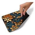 thumbnail image 3 of Mouse Pad SVART de Superficie Suave, base antideslizante, con diseño orginal de Flores 3D, Diseño2, 22*18 cm, 3 of 4