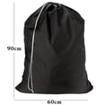 thumbnail image 2 of 2PCS Laundry Bag Black Fine Mesh Drawstring 60*90, 2 of 6