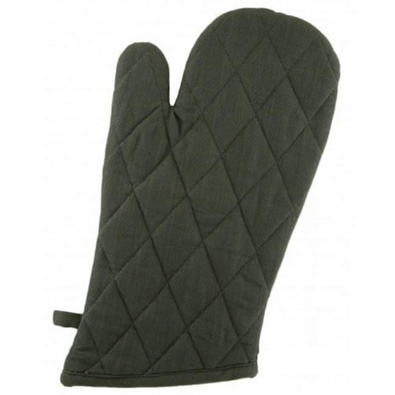 Mr. MJs Trading AG-38317S-2 Oven Mittens, Moss Green - Set of 2