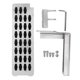 thumbnail image 1 of Left Metal Non-Slip Footrest Pedal for Jeep Wrangler JK, 1 of 4