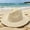 Beige, variant on Wide Brim Beach Sun Cap, Floppy Wide Brim Straw Panama Hat, Fedora Beach Sun Hat, Unisex Fishing Hats for Travel Summer Vacation(Off-White)