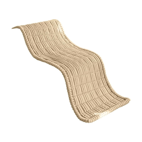 Coffee Corduroy Sofa Cushion, Non Slip Sofa Cover, Plush Backrest Cover With Elastic Edge, High Density Fabric, Washable Design For Living Room, Bedroom And Office, 24X59In, 1.5Lb