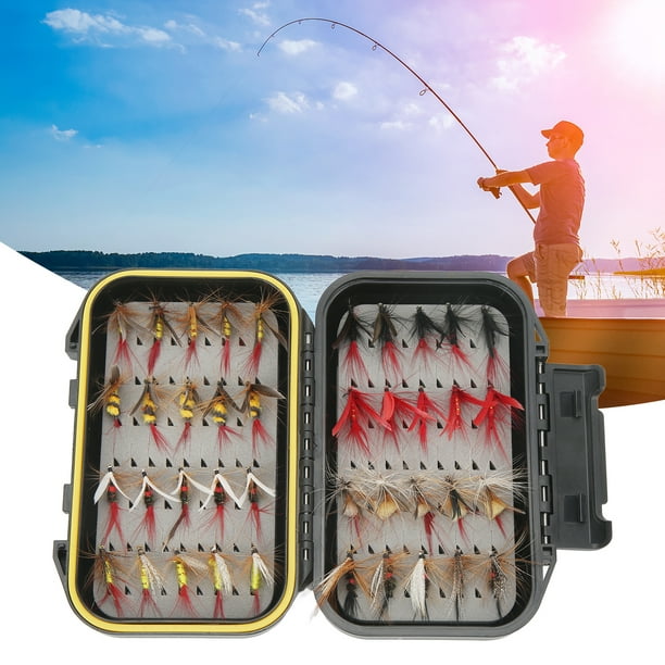 Octpeak Fly Fishing Kit, Gift Stainless Steel Boxed Fishing Kit 40pcs Organized For Outdoor