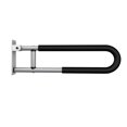 thumbnail image 1 of Support Wall Mount Toilet Aid NSkid Foldable Toilet Hand Black, 1 of 6