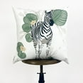 thumbnail image 1 of Zebra | Zebra Decor | Zebra Print | Leaves | Decorative Pillows | Mom Gift | Home decor | Room Decor | Bedroom Decor | Throw Pillows, 1 of 10