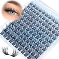 thumbnail image 1 of Eyelash Clusters PHKERATA, rizo natural de pestañas en forma de C, 10-16 mm, 110 unidades, 1 of 7