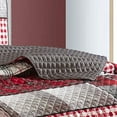 thumbnail image 2 of Nanshing Alanis 3-Piece Reversible Quilt Set, Multi-Colored, King, 2 of 3