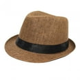 thumbnail image 1 of Sombrero de Paja Hugo para Niños Sombrero de copa Playa Ligero Moderno, 1 of 10