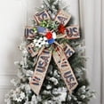 thumbnail image 4 of SUSHANG Patriotic Bows for Wreaths Large Burlap Red White Blue Stripe Stars Bow for 4th of July Independence Day Decor,Decorations Bunting Indoor Outdoor Decor and Patriotic Party, 4 of 4