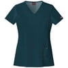 Dickies Xtreme Stretch Scrubs Top for Women V-Neck 82851