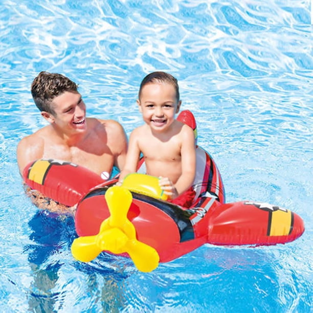 Anillo Flotante Para Bebés Con Asiento De PVC Y Dibujos Animados – Seguro Para Niños De 6 Meses A 2 Años, Ideal Para Piscina O Playa
