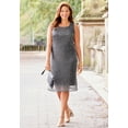 thumbnail image 5 of Catherines Women's Plus Size Shimmer Crinkle Duet Dress, 5 of 5