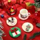 thumbnail image 3 of Set de posavasos Yaomiao Christmas con forma de punzón, 6 unidades, con herramientas, 3 of 7
