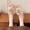 Beige, variant on Women's Flat Cotton Slippers Versatile Indoor Home Floral Decor Slippers Autumn Winter Trendy Warm Plush Slipper 2026 Pink 5.5-6